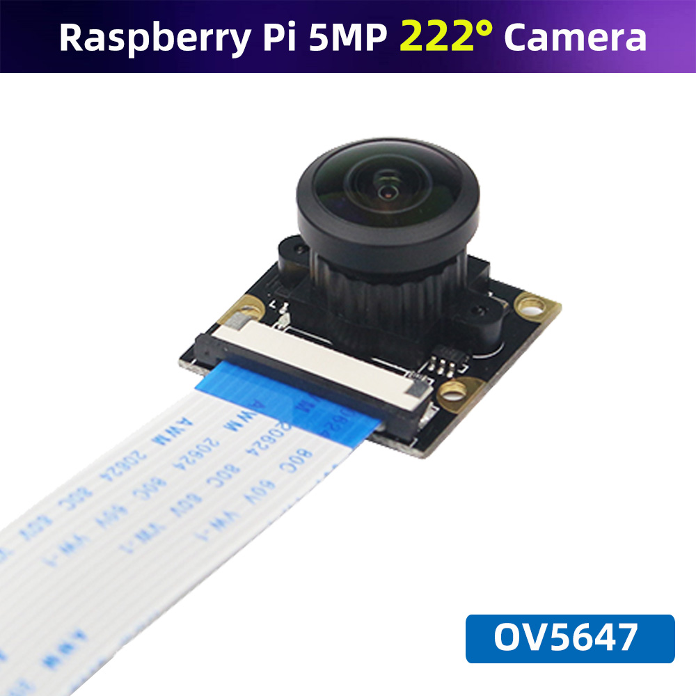Raspberry Pi Hq Camera Microscope Lens - التوت بي 222 درجة عين السمكة