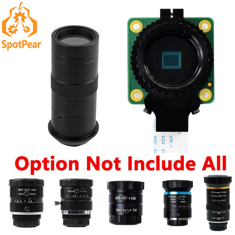 كاميرا Raspberry Pi HQ مقربة ع - مراجعة Raspberry Pi Hq Camera Microscope Lens وسعره